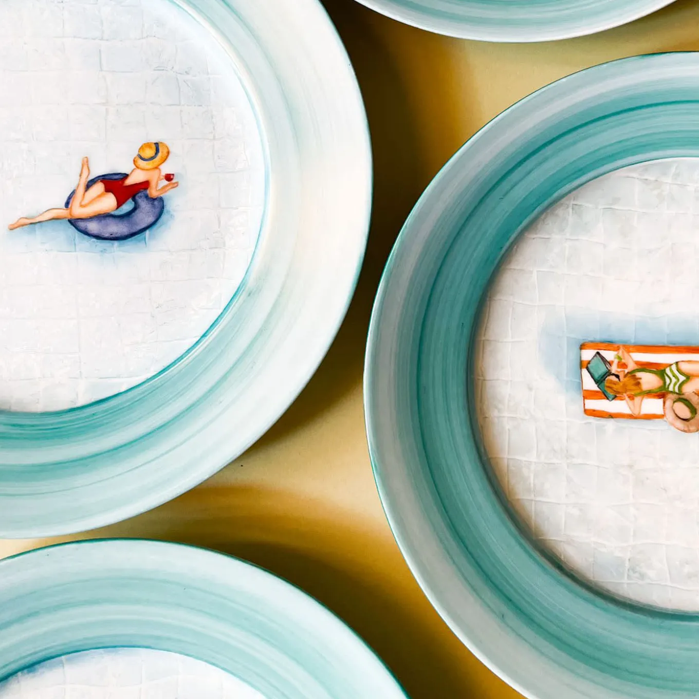 Capri Lidia Polychrome Plate