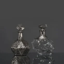 Capriccio Onda Transparent and Platinum Bottle