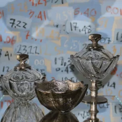 Capriccio Platinum & Crystal Bowl