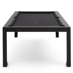 Carambola Cubista 7' Black Pool Table by Basaglia + Rota Nodari