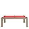 Carambola Cubista 7' Dove Gray Pool Table by Basaglia + Rota Nodari