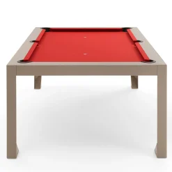 Carambola Cubista 7' Dove Gray Pool Table by Basaglia + Rota Nodari