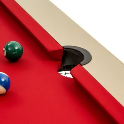 Carambola Cubista 7' Dove Gray Pool Table by Basaglia + Rota Nodari