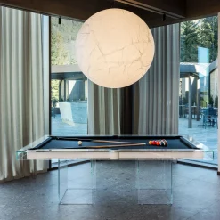 Carambola Shadow Glass Pool Table