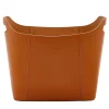 Caramel Leather Magazine Holder