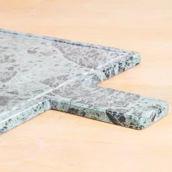 Carlo Chopping Board in Green Guatemala Marble