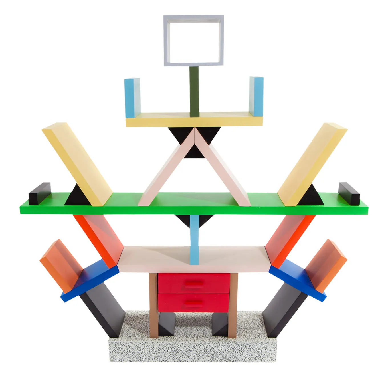 Carlton Room Divider by Ettore Sottsass - Memphis Milano