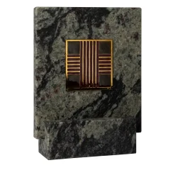 Carré Cloisonné On Marble Decorative Art Piece #9