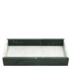 Carrara Marble and Green Marble Tray #2
