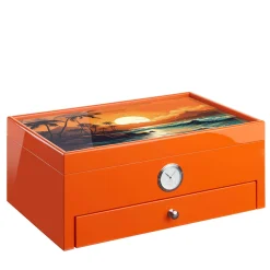 Carribean-inspired Orange Humidor (Special Club Edition)