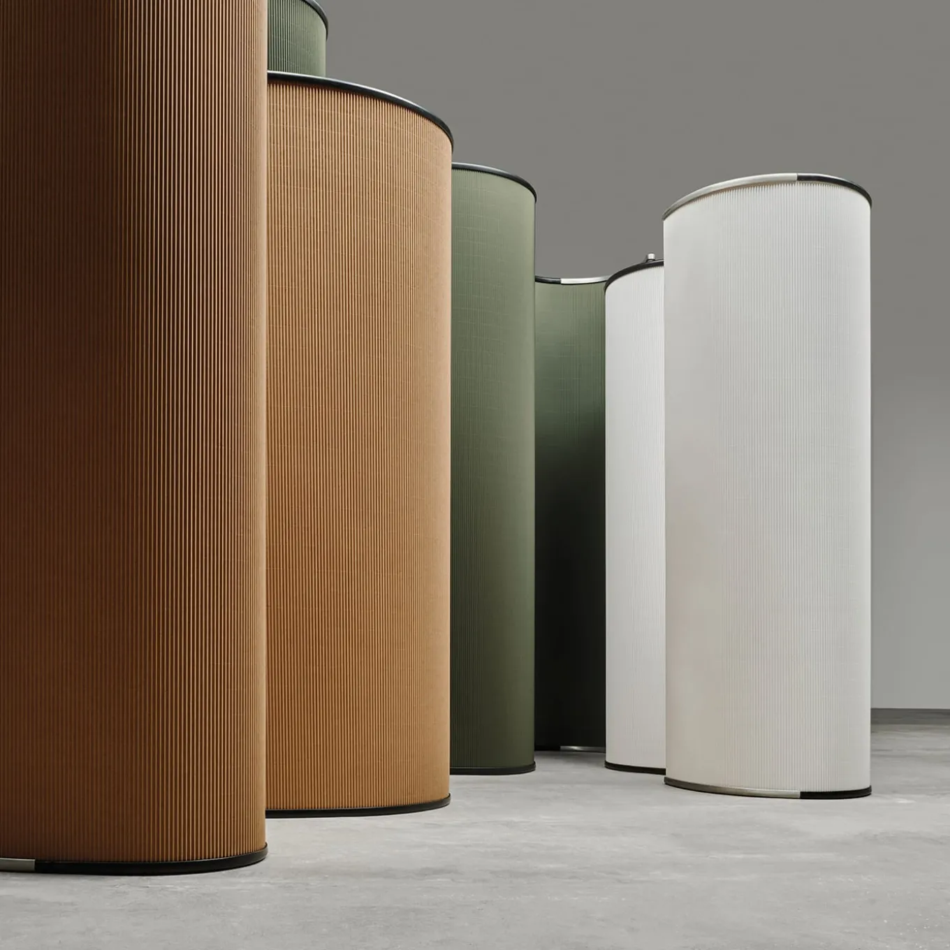 Cartoons Green Room Divider by Luigi Baroli