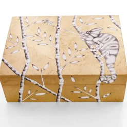 Casarialto Atelier Gold Forest box by Stefania Dei Rossi