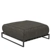 Casilda Outdoor Pouf Dark Gray