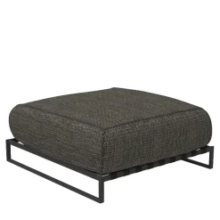 Casilda Outdoor Pouf Dark Gray