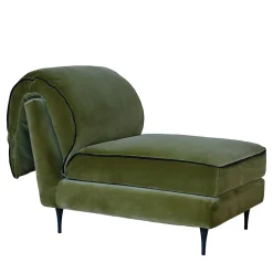Casquet Mini in Olive Green Velvet Daybed