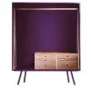 Casson Square Open Cupboard with Drawers by Daniele della Porta