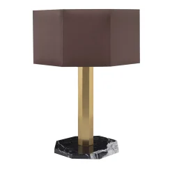 Castel Low Table Lamp with Marble Base
