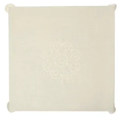 Castello Svevo Ivory Square Tablecloth