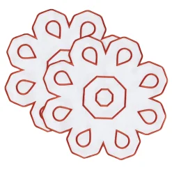 Castello Svevo Set of 2 Coral Placemats