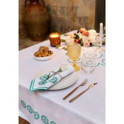 Castello Svevo Set of 2 Green Napkins