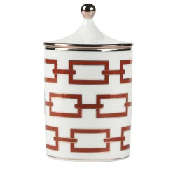 Catene Scarlatto Candle with Lid by Gio Ponti