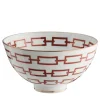 Catene Scarlatto Round Bowl by Gio Ponti