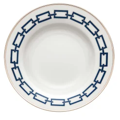 Catene Zaffiro Set of 6 Soup Plates by Gio Ponti