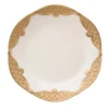Caterina Set of 2 White & Gold Soup Plates