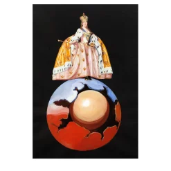 Catherine II of Russia - Tempera Painting on Paper