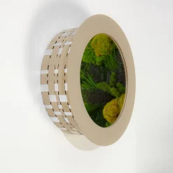 Celato 30 Round Golden Mirror