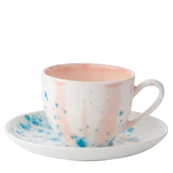 Celestial Set of 2 Espresso Cups and Saucers