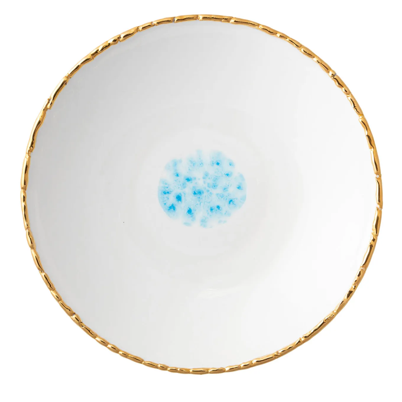 Celestial Set of 2 Soup Plates with Crackled Rim