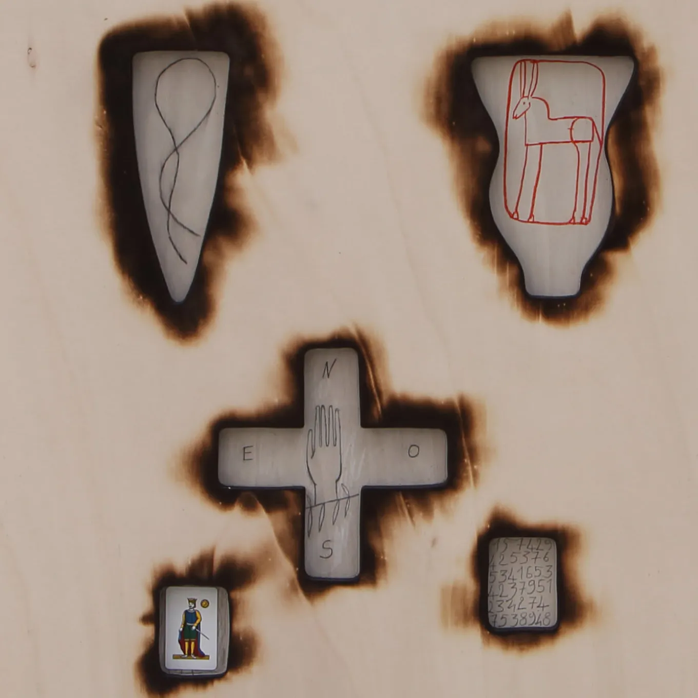 Cenacolo Table by Mimmo Paladino