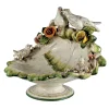 Centerpiece With Birds And Flowers