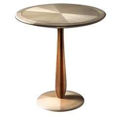 Cerchio Maple Side Table by Ivano Colombo