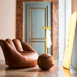 Cessato Allarme Yellow Coat Hanger by DDL