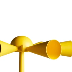 Cessato Allarme Yellow Coat Hanger by DDL