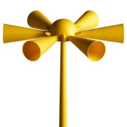 Cessato Allarme Yellow Coat Hanger by DDL