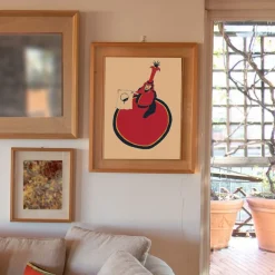 Cha Bu - Tempera Painting on Paper