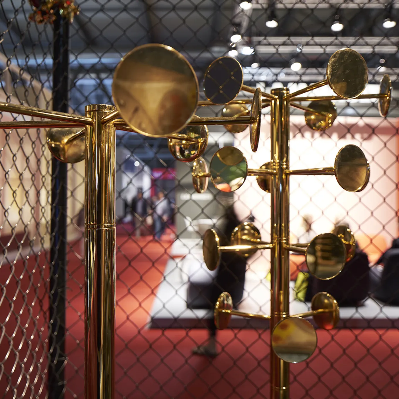 Chaperon Gold Coat Rack