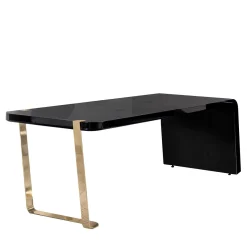 Charisma Black Bubinga Desk