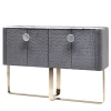 Charisma Gray Bar Cabinet