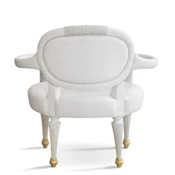 Charlie White Lounge Chair