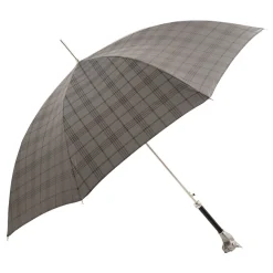 Check Bulldog With Aluminium Handle Umbrella