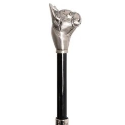 Check Bulldog With Aluminium Handle Umbrella
