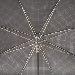 Check Bulldog With Aluminium Handle Umbrella