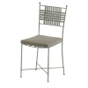 Checkmate Cushioned Wrought Iron Tundra Chair