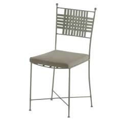 Checkmate Cushioned Wrought Iron Tundra Chair