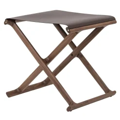 Chelsea Solid Walnut Folding Stool