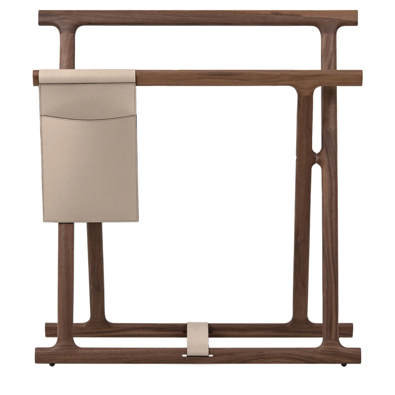 Chelsea Walnut Blanket Holder